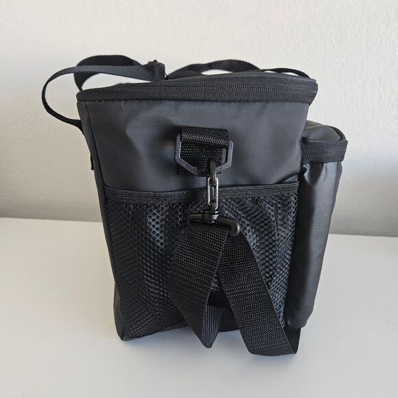 NEW iCOOL | Vail 24-Can Cooler Bag Black Zipper Pocket - Picture 5 of 6